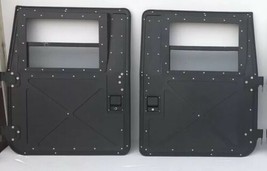New Hard X-doors- Set Of 2, Front, fits HUMVEE M998 - Made In USA, Black - £2,388.54 GBP