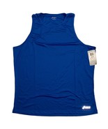 Asics Mens XL X-Large Blue Pullover Core Singlet Running Tank Top MR520C... - $13.99