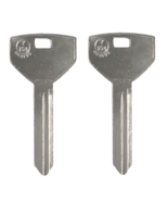 SET OF 2 Y154 / P1789  Chrysler / Dodge / Jeep  Metal Key ( JMA-CHR-9E ) - $10.99