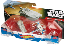 Hot Wheels Star Wars Diecast Transporter, X-Wing Fighter, AT-AT, Snowspeeder - £20.25 GBP