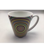 Caribou Coffee Mug Concentric Rings Psychedelic Message Inside Naked Cov... - £10.73 GBP
