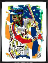 Darryl Strawberry New York Mets Baseball Sports Poster Print Wall Art 18x24 - £21.58 GBP