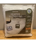 New Biddeford Twin Heated Mattress Pad - 10 Hour Auto Shut Off - 10 Heat... - $737.12 MXN
