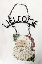 SSSarna Welcome Sign 12 inches (Santa W/Bag) - $20.00