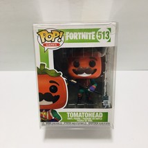 Funko Pop Tomatohead #513 Fortnite Games With Pro Holder Nib New - £22.69 GBP