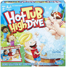 NEW Hasbro Gaming Hot Tub High Dive Board Game With Bubbles for Kids age 4+ - £10.32 GBP