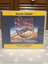 SHARPE’S TRIUMPH by BERNARD CORNWELL~UNABRIDGED 10 CD&#39;S AUDIOBOOK Sound ... - £23.29 GBP