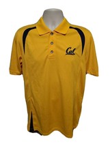 Cal University of California Adult Medium Yellow Collar Shirt - £14.08 GBP
