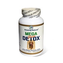 Mega Clean Detox - Liver, Kidney, Pancreas &amp; Colon 100 VegiCaps - £30.57 GBP