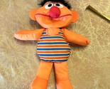 Vtg 90s Ernie Water Pals Playskool Sesame Street Bath Toy Plush Nylon Lo... - $13.81