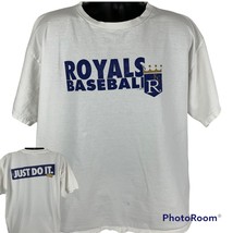Kansas City Royals Just Do It Vintage Y2Ks T Shirt X-Large MLB Nike Mens... - $37.04