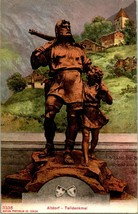 Vtg Postcard Altdorf, Switzerland - Tell Monument - Telldenkmal - Photoglob Co - £10.45 GBP