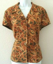 David Warren New York Button-Up Blouse, Size 12 - £18.98 GBP