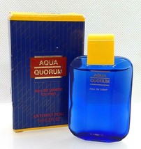 AQUA QUORUM for MEN ~ PUIG ✱ Mini Eau Toilette Miniature Perfume (7ml. = 0.24oz) - $15.83