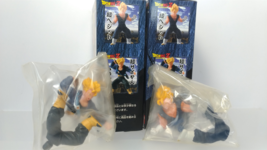 Dragon Ball   Super Saiyan Trunks ＆ Vegito  Figures   H-3in   Unused - £7.41 GBP