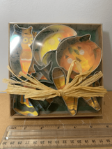 Williams Sonoma HALLOWEEN Cookie Cutters-NEW 5pk in Box-Cat Witch Pumpkin Owl - £11.27 GBP