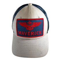 Top Gun Maverick Hat Snapback Trucker Cap 2020 Tom Cruise FIghter Pilot Mesh - £17.32 GBP