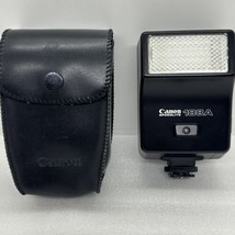 Canon Speedlite 188A Shoe Mount Flash For Canon A-1 AE-1 W/Case Untested Japan - £21.98 GBP
