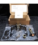 Oil Rubbed Bronze Front Door Handle Entry Lock 2 Keys Shelby Style - $369.73 MXN