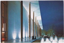 Postcard John F Kennedy Center For The Performing Arts River Terrace Washington - £3.88 GBP