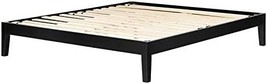 King-Size Black Platform Bed By South Shore. - $297.98