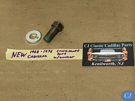 NEW 1968-1976 CADILLAC 472/500 ENGINE CRANK CRANKSHAFT BOLT &amp; WASHER - $62.80 CAD