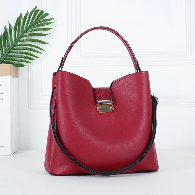 New Hot Sale Handbag Ladies Casual PU Leather Shoulder Bags Female Packet Design - £37.13 GBP