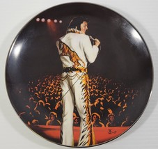 *R6) Elvis Presley - On Stage in Wichita -  1992 Delphi Decorative Plate Bradex - £11.89 GBP