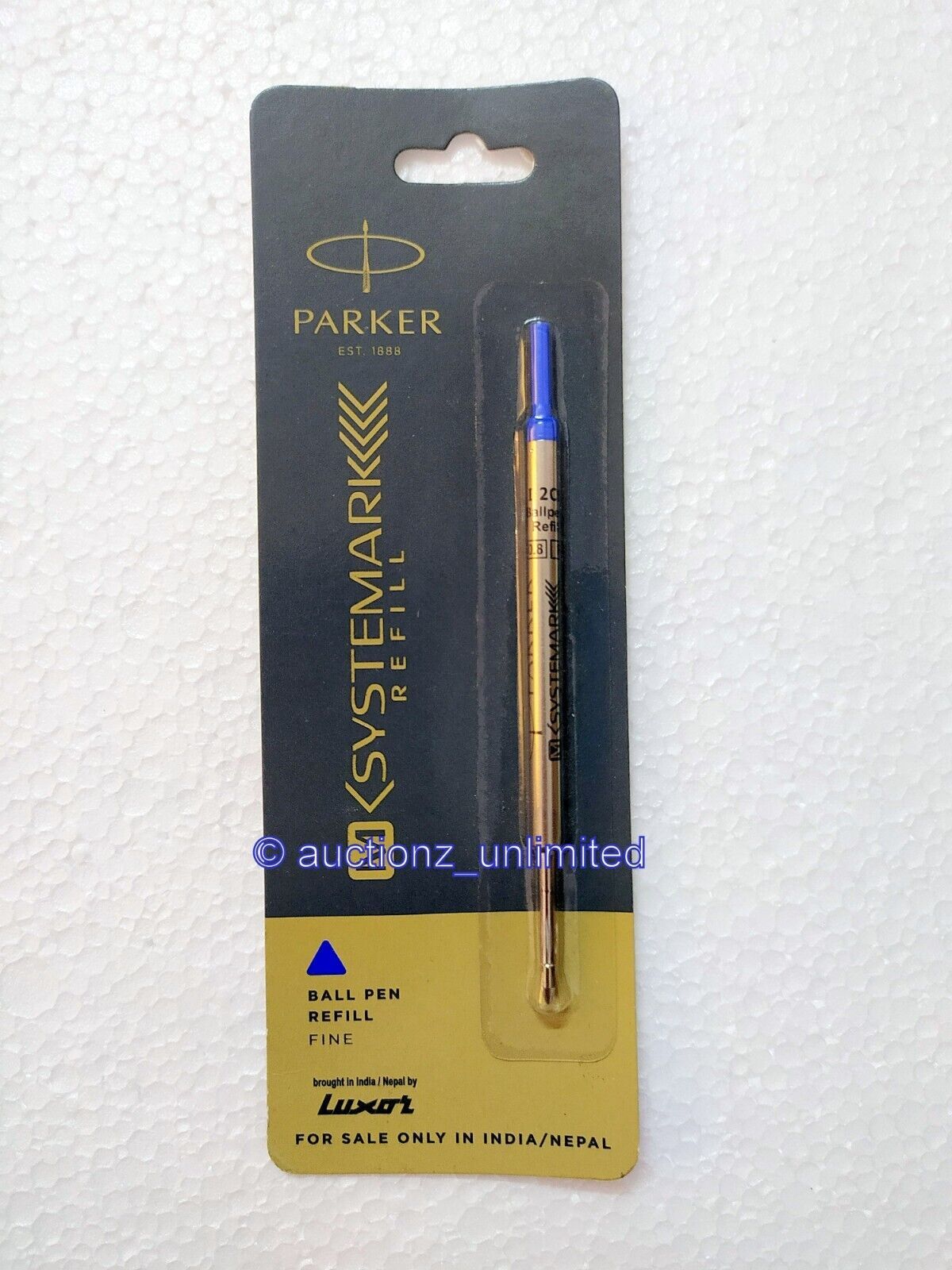 Parker M Systemark Ball Point Pen Refill Fine Point Blue Ink Folio Ball Pen - $4.99
