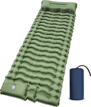 Yuzonc Camping Sleeping Pad, Ultralight Camping Mat With Pillow Built-In Foot - £35.96 GBP