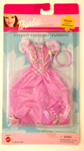 Mattel Barbie Princess Pink Dress Fantasy Costumes Fashions 2000 Tiara Sparkle - $17.72