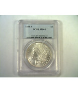 1888-S MORGAN SILVER DOLLAR PCGS MS64 NICE ORIGINAL COIN BOBS COINS FAST... - $1,350.00