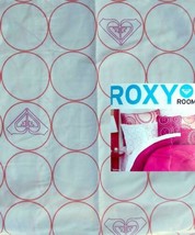 Quiksilver Roxy Logo Tahiti Dots White 3PC Twin Xl Sheets Bedding Set New - £37.67 GBP