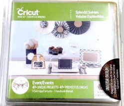 Cricut Cartridge Splendid Soirees Crafting Scrapbook Card Making 47 Proj... - $7.19
