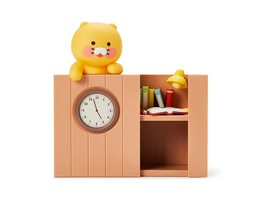 Kakao Friends Analogue Table Clock - Choonsik - £66.81 GBP