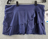 Coco Reef Illusion-Overlay Swim Skirt Women&#39;s Size XL Navy Captain Pull ... - $28.04