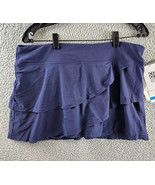 Coco Reef Illusion-Overlay Swim Skirt Women&#39;s Size XL Navy Captain Pull ... - $532.95 MXN