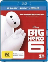 Big Hero 6 3D Blu-ray / Blu-ray | Region Free - $27.51