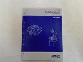 Volvo Penta Boats Workshop Manual &quot;BY&quot; Models Fuel System 7797453-9 7-1998 OEM - £31.69 GBP