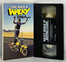 The Wild And Wacky World Of Motorcycling VHS 1995 - £7.83 GBP