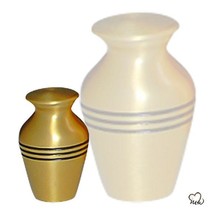 Classic Gold Keepsake Cremation Urn - $24.99