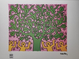 Keith HARING Signed - Tree of Life - Certificate (Keith Haring Lithograph, Harin - £47.16 GBP