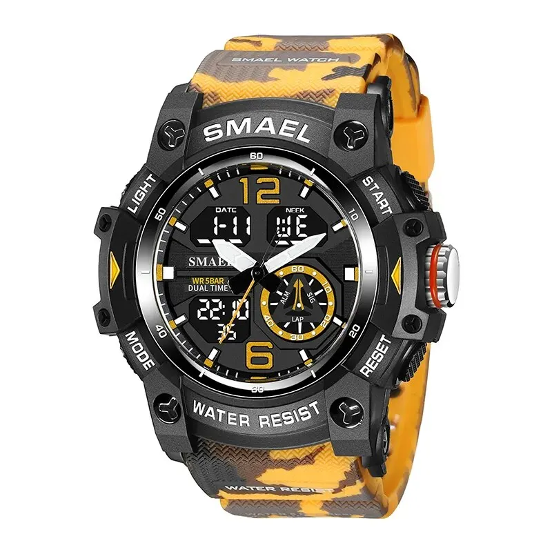 Military Quartz Sport Watch Alarm Clock Shock Resistant 50M Waterproof 8... - $34.30