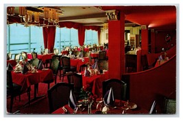 Dining Room Interior Holiday Inn Windsor Ontario Canada Chrome Postcard R1 - $2.92