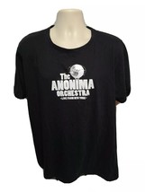 The Anonima Orchestra Live from New York Adult Black XL TShirt - £13.27 GBP