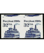 2466a - 32c Imperf &amp; Miscut Error Pr Cat $375+ &quot;Ferryboat&quot; Mint NH - $341.91 CAD