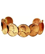 Genuine and Original Since 1975 Never-Broke® Copper Penny Bracelet - Cuf... - €11,24 EUR