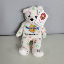 Hard Rock Cafe Peace Bear Plush Herrington Teddy Bears Limited Edition 2004 - $8.98