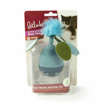 Petlinks Dizzy Thing Spinning Cat Toy Blue, Green 1ea/One Size - £22.90 GBP