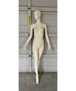 Fiberglass Standing Female Mannequin Only - $74.25